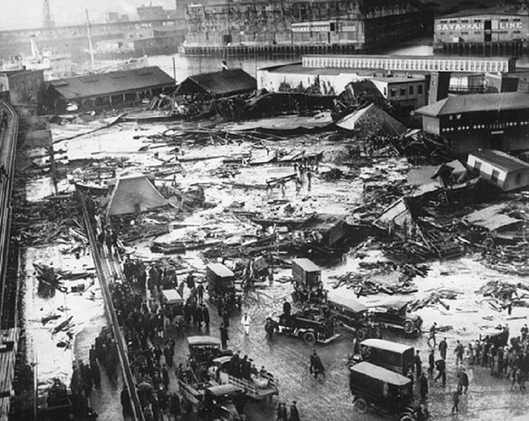 Як Бостон потонув у алкоголі: катастрофа на заводі Purity Distilling Company (1919)