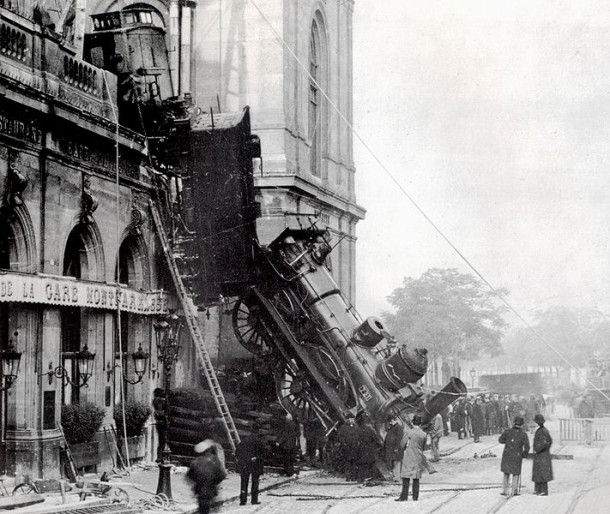 Аварія паровоза на вокзалі Монпарнас (1895р.)