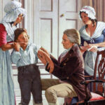 Едвард Дженнер вводить першу вакцину проти віспи Джеймсу Фиппсу в 1796 році. Фото: Мічиганський університет