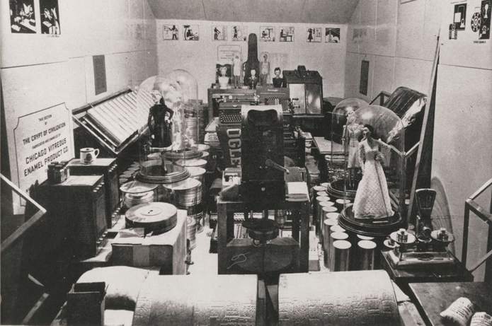 Інтер'єр Крипти цивілізації, сфотографований в 1939 році до запечатування