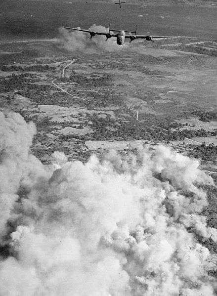 356-а ескадрилья RAF Liberator над островом Рамрі