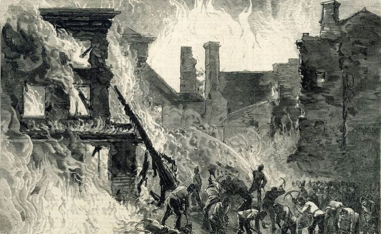 Пожежа віскі в Дубліні 1875 року, під час якої помирали не від вогню, а від алкоголю