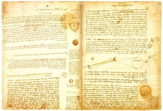 Одна з найдорожчих книг сучасності: Лестерський кодекс авторства Леонардо да Вінчі