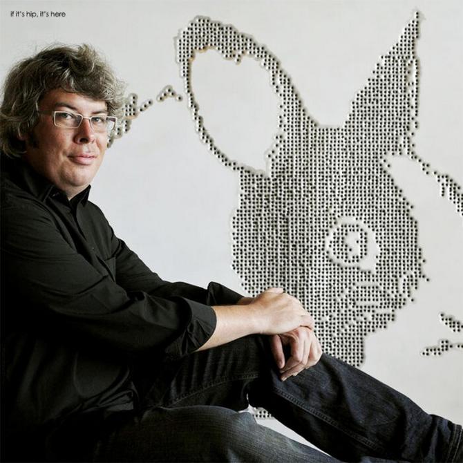 Волтон Кріл (Walton Creel) з "малюнком" кролика